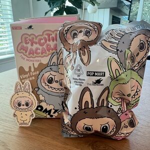 Pop Mart Labubu - Exciting Macaron - Soy Milk